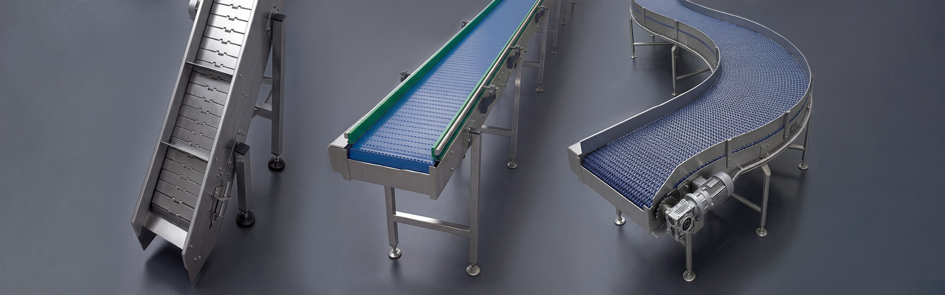 Banner 1 - Esteiras e Correntes Transportadoras Modulares